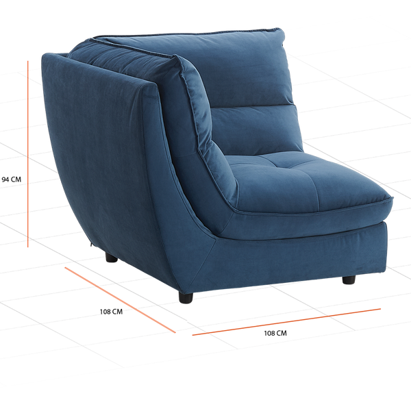 Size Bubble Modular Corner Sofa