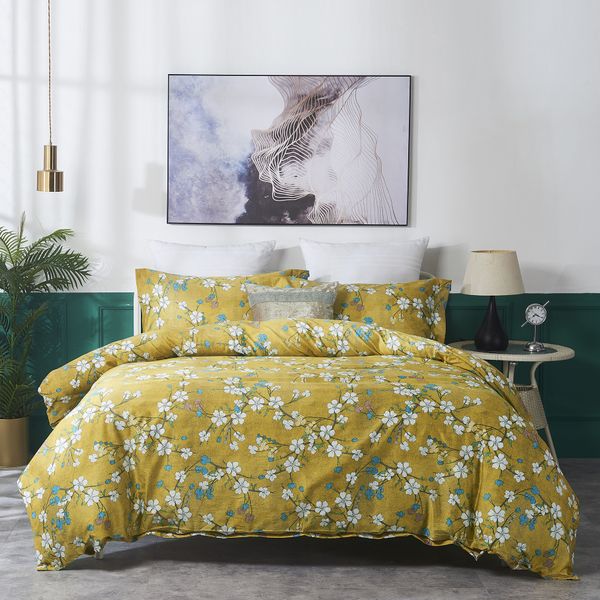 Cherry Blossom Duvet Cover with 2 Pillow Cases ABYAT