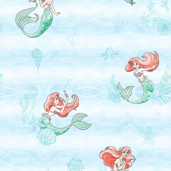 Wallpaper Disney Little Mermaid
