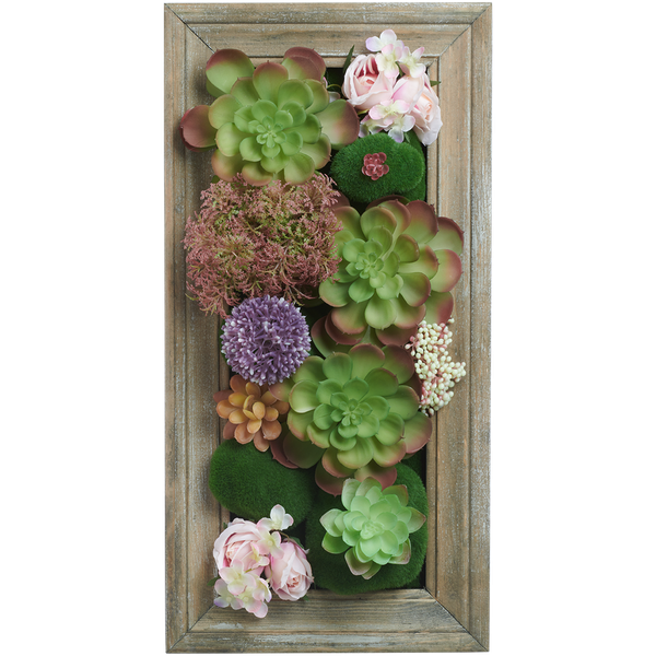 Artificl Succulent Frm