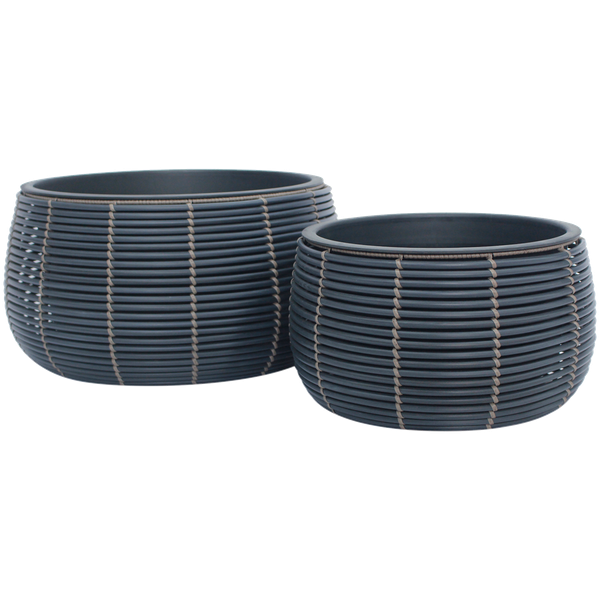 Rattan Inserted PotS Set