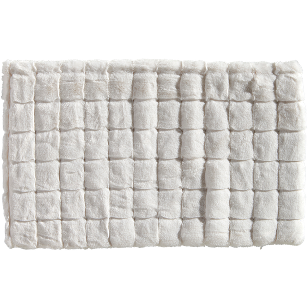 Block Fur Cushion Cover