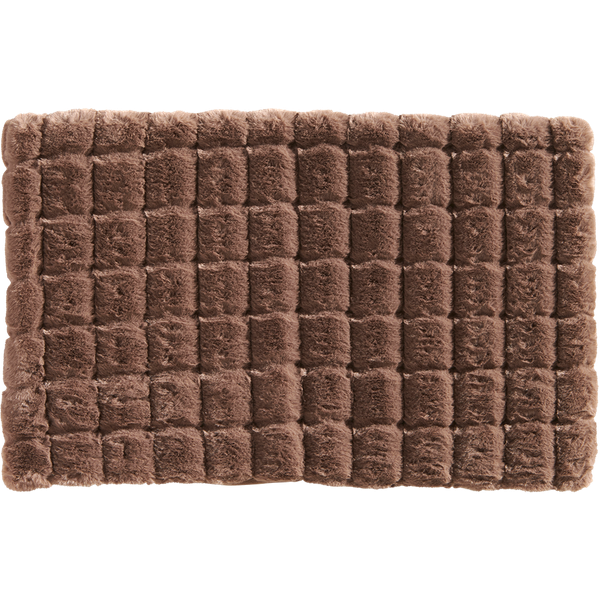 Block Fur Cushion Cover