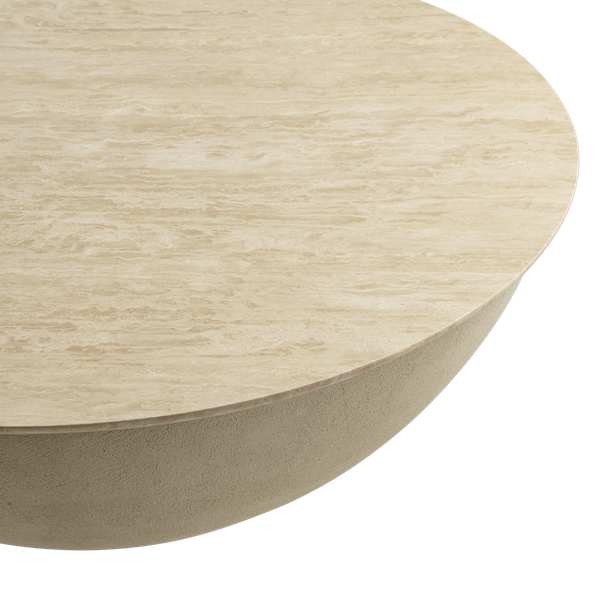 Material Lusso Middle Table Travertine