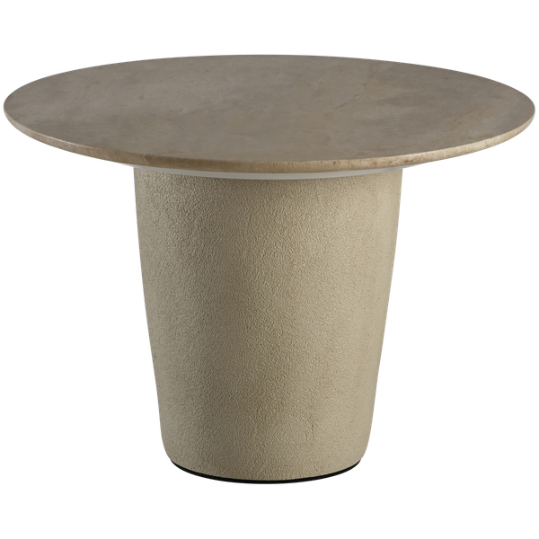 Lusso Side Table Travertine 