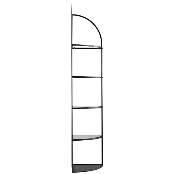 Material Viviana Decorative Shelf Black