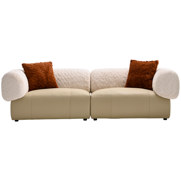 Alessia 3-Seater Sofa Beige