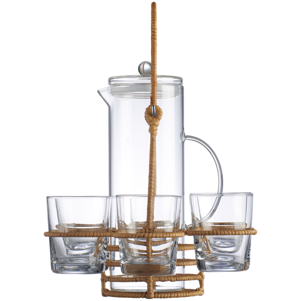 Naseem Glass Set with Stand