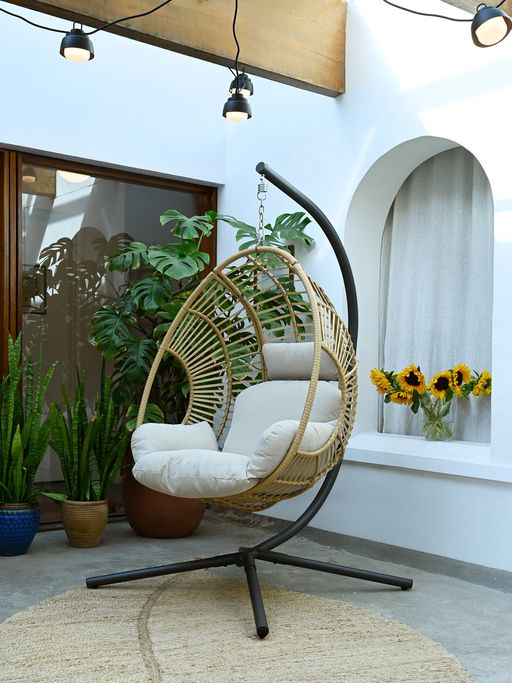 Hanging chairs for balcony sale