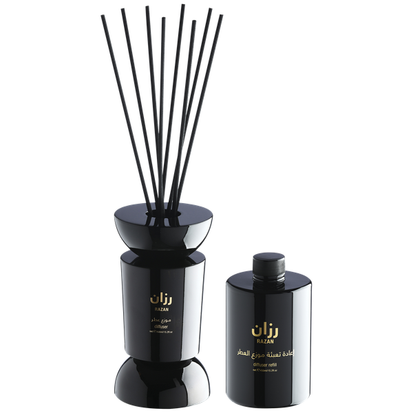 رزان موزع عطر برائحة الليمون، جوزة الطيب والفلفل 