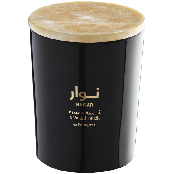 Nawar Saffron Scented Candle