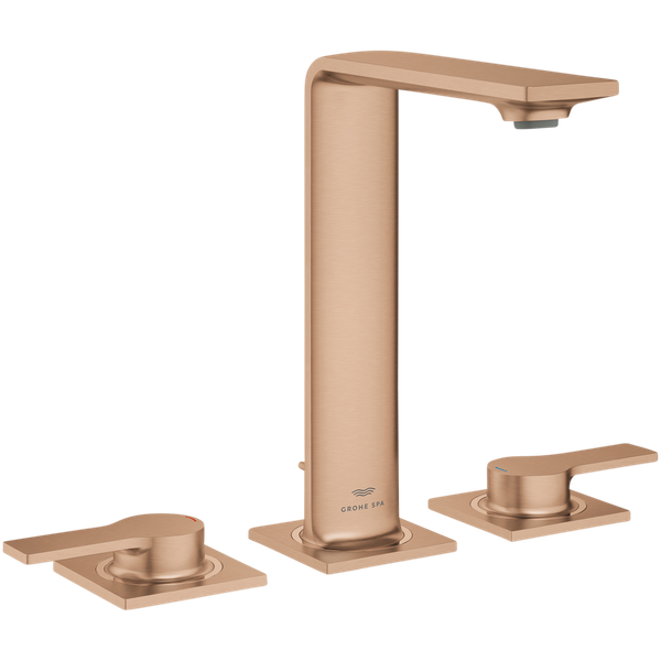 GROHE ألور خلاط مغسلة جداري 3 قطعة 1/2 بوصة  – مقاس وسط