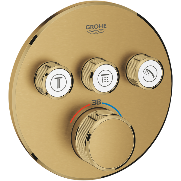 GROHE Grohtherm SmartControl Safety mixer for concealed installation with 3 valves