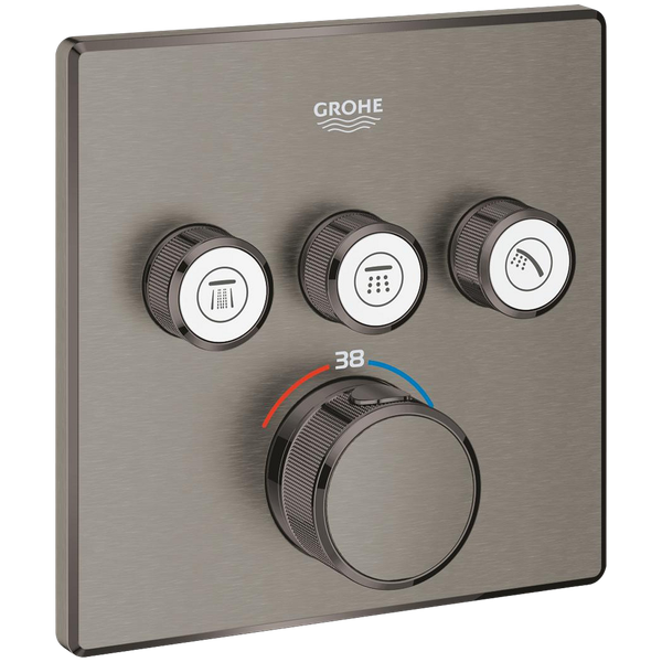 GROHE Grohtherm SmartControl Safety mixer for concealed installation with 3 valves