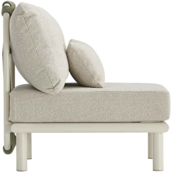 مادة الصناعة  سيرونا صوفا مقعد واحد